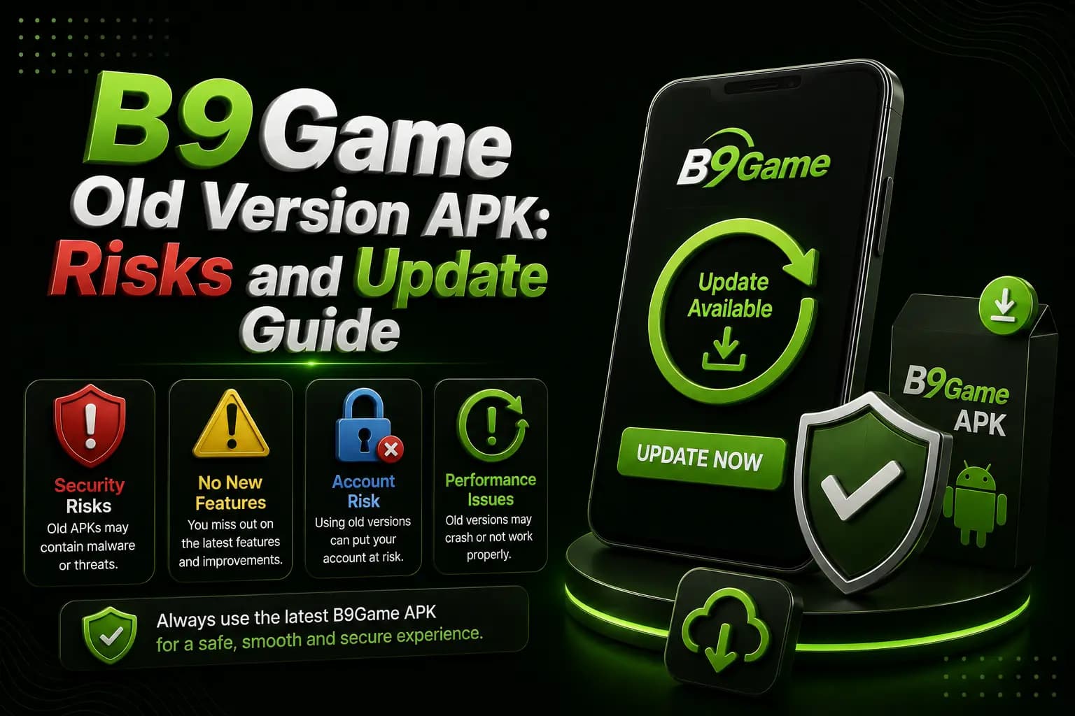 APK Update Guide Updating an outdated B9Game APK to a verified current version