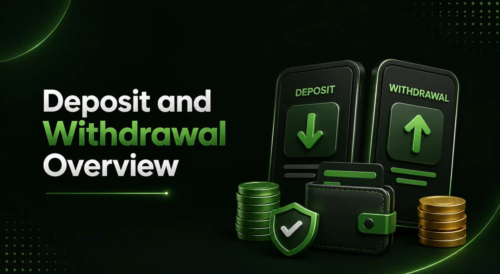 Deposit & Withdrawal B9Game deposit and withdrawal overview