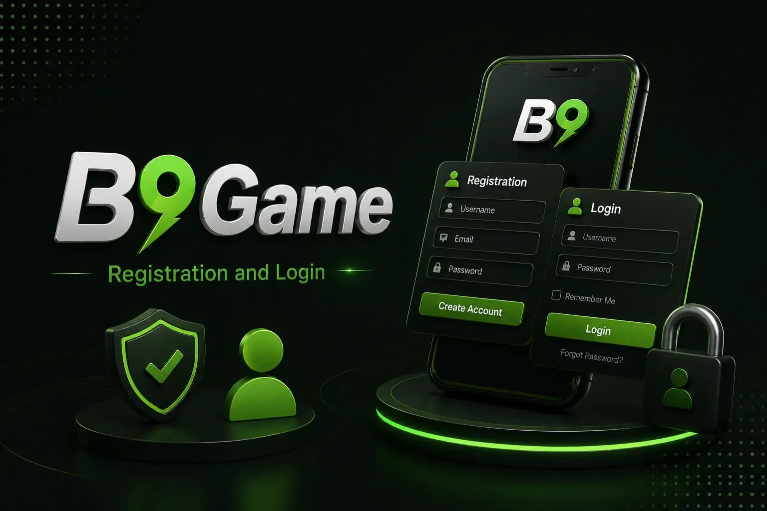 Registration & Login B9Game registration and login overview